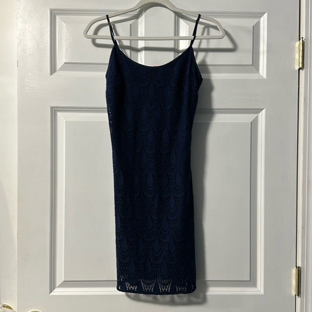 Lilly Pulitzer XS navy dress